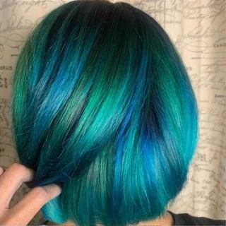 Vivid fashion color result by Gypsy Cosmo Salon